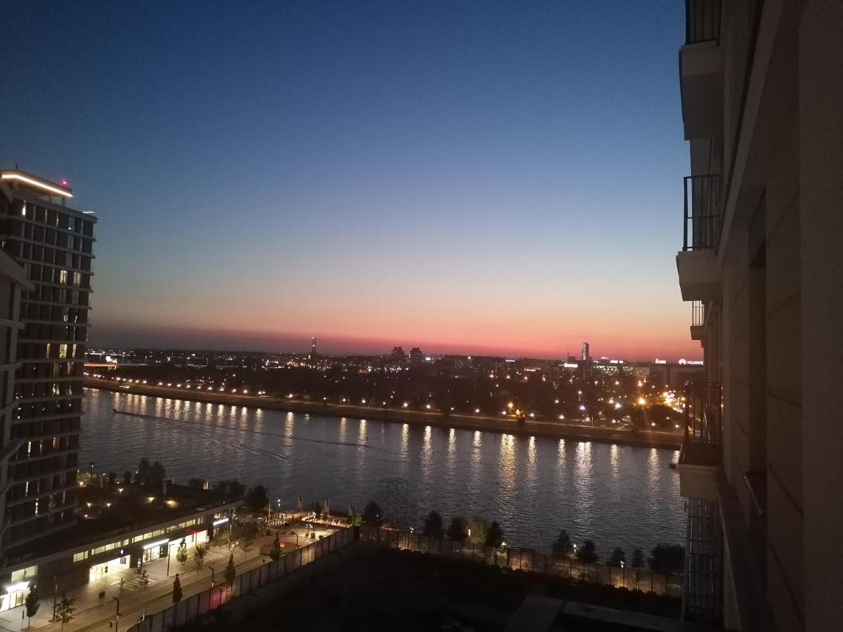 Apartmán Belgrade Waterfront Cozy Symphony 2 Sajmiste Exteriér fotografie